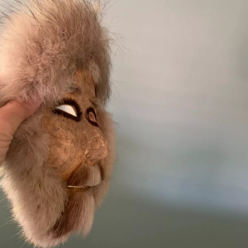 Iñupiaq Eskimo MASK from Anaktuvuk Pass in Alaska's Brooks Range